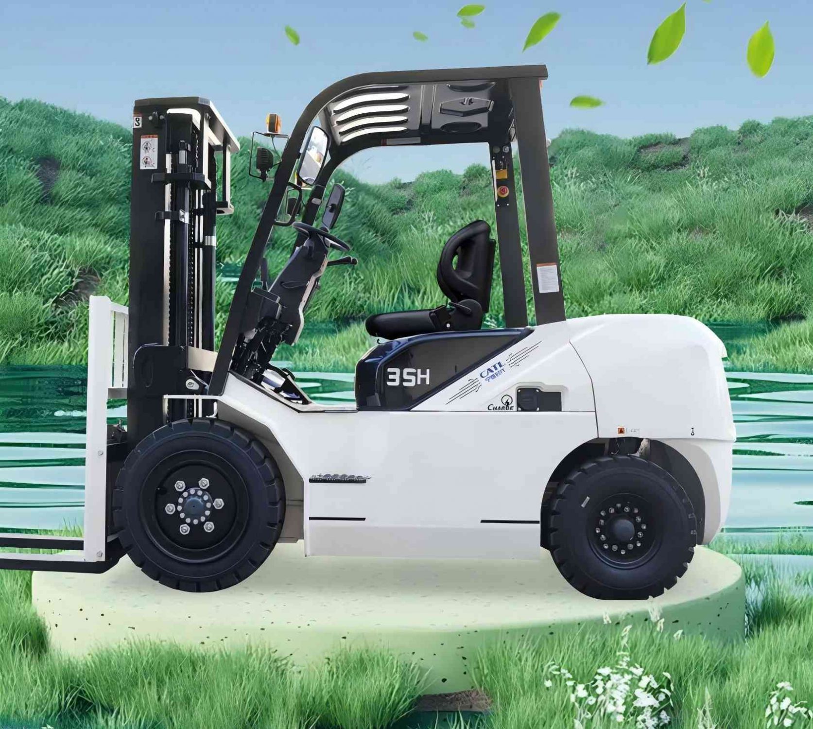 Electric Counterbalance Forklift Propane Forklift Lpg Forklift Lithium Ion Battery Forklift