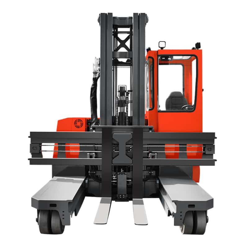 Multi-directional side loader 