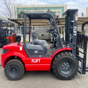 3.5 t rough terrain forklift 2wd price